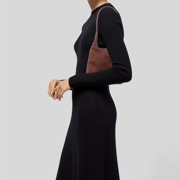 Handbags - Sandy Liang Cocoa Satin Purse NWT